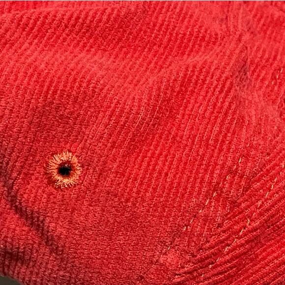 Shiny By Nature Red Corduroy Bucket Hat - Picture 5 of 6